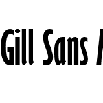 Gill Sans MT Ext Cond Bd