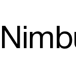 Nimbus Sans Novus D