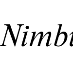 Nimbus Roman D