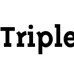 TriplexSerifBold