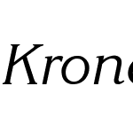 KroneItalic