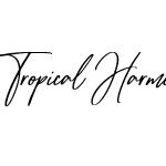 Tropical Harmony