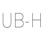 UB-HelveticaThinCond