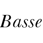 BassetItalic