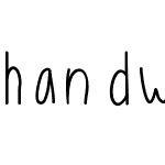 handwriting