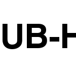 UB-Helvetica