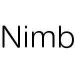 Nimbus Sans Novus T Ro1