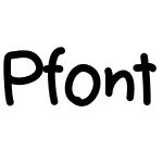 Pfont