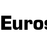 Eurostile T Black