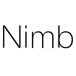 Nimbus Sans Novus T Light Ro1