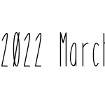 2022 March