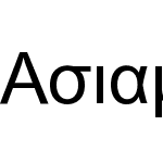 Arial Dual Greek MT