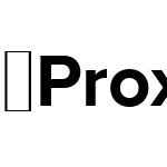 ☞Proxima Nova Bold