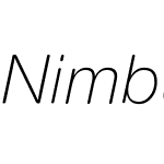 Nimbus Sans Novus T Light Ro1