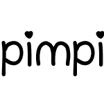 pimpimfont