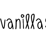 vanillaskyfont2