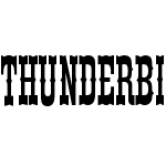 Thunderbird D Extra Condensed