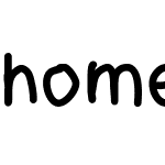 homework font