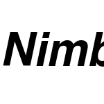 Nimbus SansTU