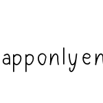 apponlyenlish