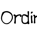 Ordinario Handwriting