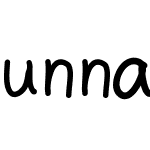 unnamedfont