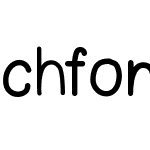 chfont