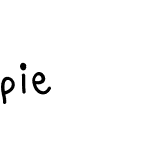 pie