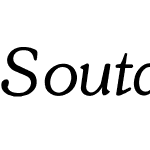 SoutaneItalic