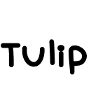 Tulip Font Bold