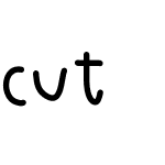 cut