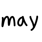 may