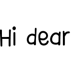 Hi dear