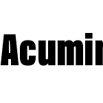 Acumin Pro ExtraCondensed