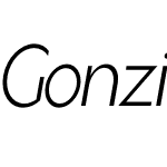 Gonzi Condensed PERSONAL USE