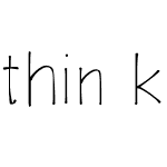 thin k