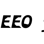 EEO font