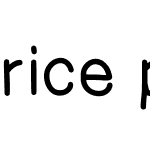 rice plant font