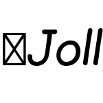 JollyGoodSans-Italic