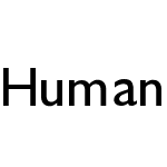 Humanst521