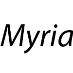 Myriad Hebrew Cursive
