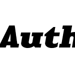 Authentic Serif Std