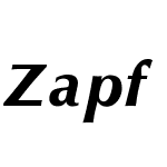 Zapf Humanist 601 Greek