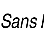 Sans Narrow