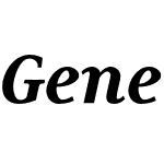 Generis Serif Pro