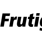 Frutiger Neue LT Pro