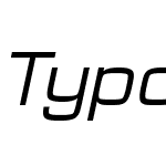 Typo Square Italic Demo