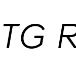 TGRiotaGothic-LightItalic