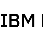 IBM Plex Sans