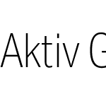 Aktiv Grotesk Cd Trial